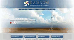 Desktop Screenshot of damcom.com.br
