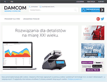 Tablet Screenshot of damcom.pl